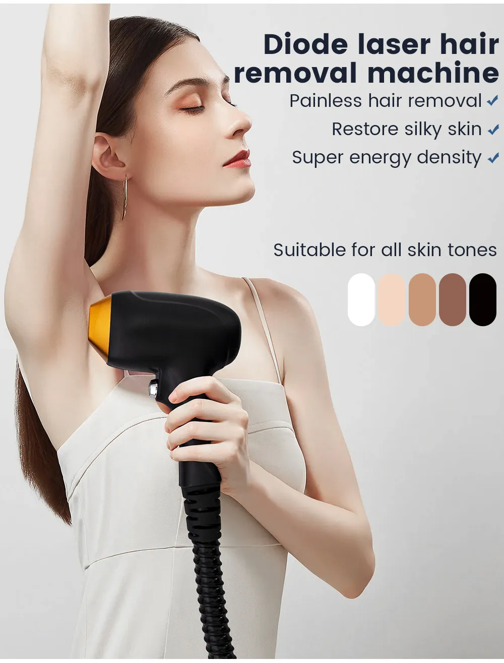 Permanent strongest laser hair removal machine