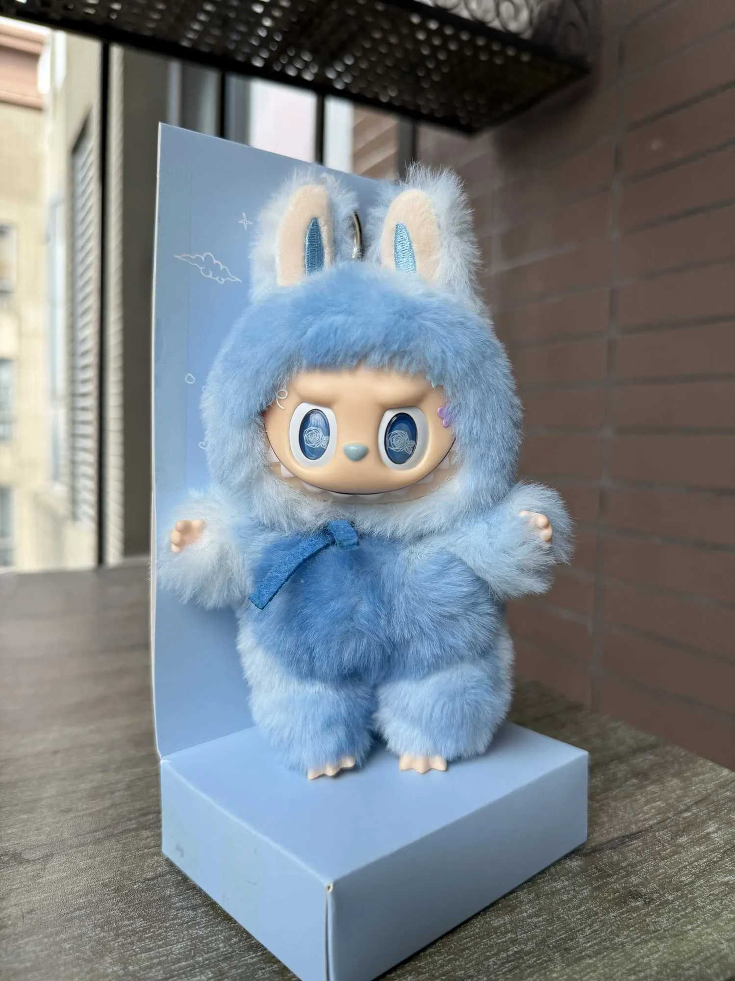 Blue Zimomo Plush Doll Keychain: A Bag Decoration Guide