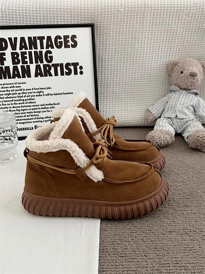 Nieuwe gratis verzending Designer voor dames katoenen schoenen houden warme wintermode laarzen klassieke sneeuwlaarzen_voghion.com
