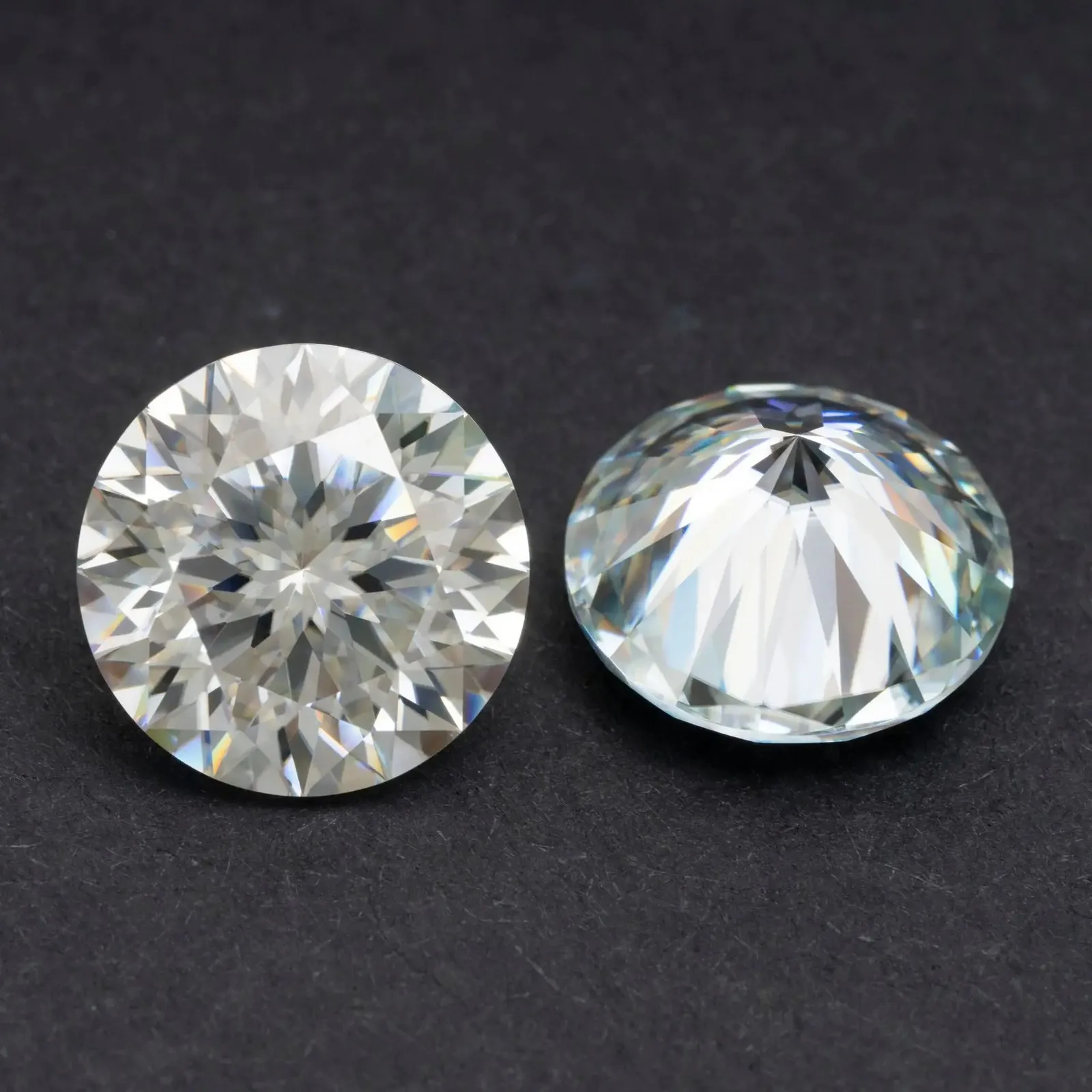 USA Standard 0.1-50ct Portuguese Loose Stone D Color VVS1 Russian 100 Facted Plum Cut Diamond GRA 250617_voghion.com