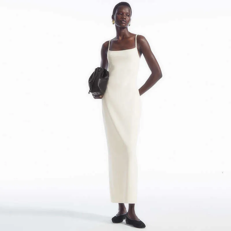 Designer Knitted Birthday bodysuit midi dress for Women - Solid Color Square Neck Strap, Slim Fit & Tight Body Shaping - 909 New 2025