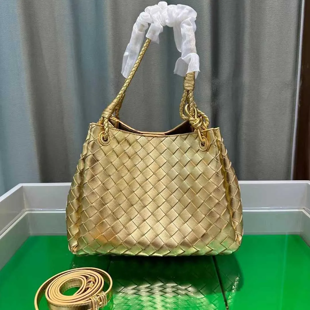 Borsa tote in tessuto da donna, grande borsa a tracolla in