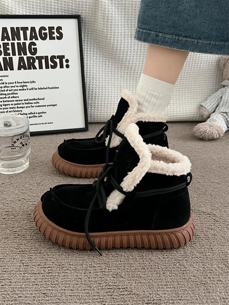Nieuwe gratis verzending Designer voor dames katoenen schoenen houden warme wintermode laarzen klassieke sneeuwlaarzen_voghion.com
