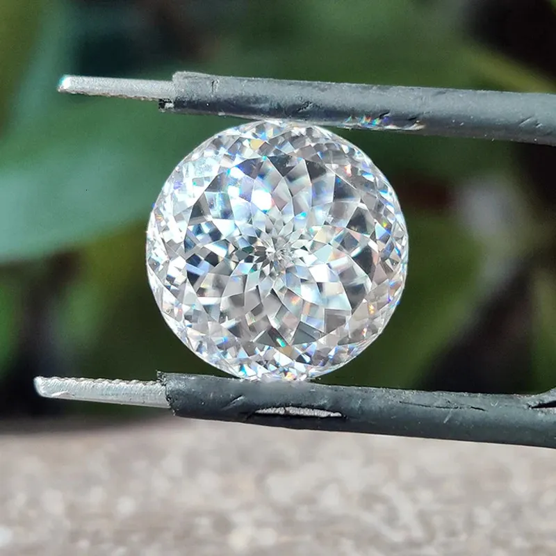 USA Standard 0.1-50ct Portuguese Loose Stone D Color VVS1 Russian 100 Facted Plum Cut Diamond GRA 250617_voghion.com