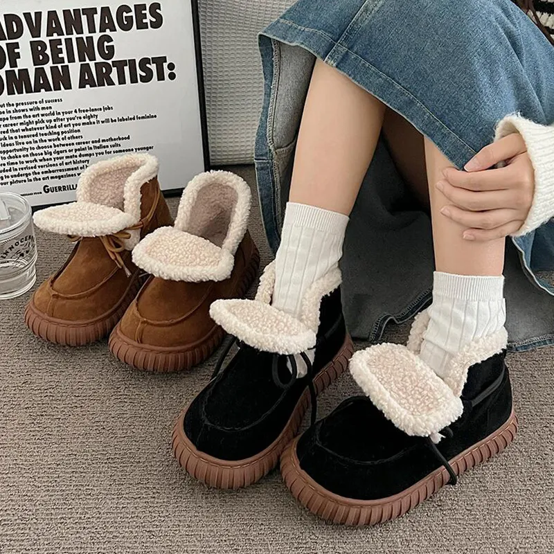 Nieuwe gratis verzending Designer voor dames katoenen schoenen houden warme wintermode laarzen klassieke sneeuwlaarzen_voghion.com