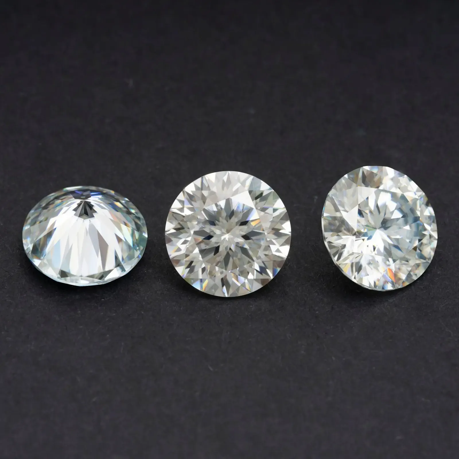 Diamond Stud Earrings Plum Cut Vvs1 D Colour Gra Certified_voghion.com