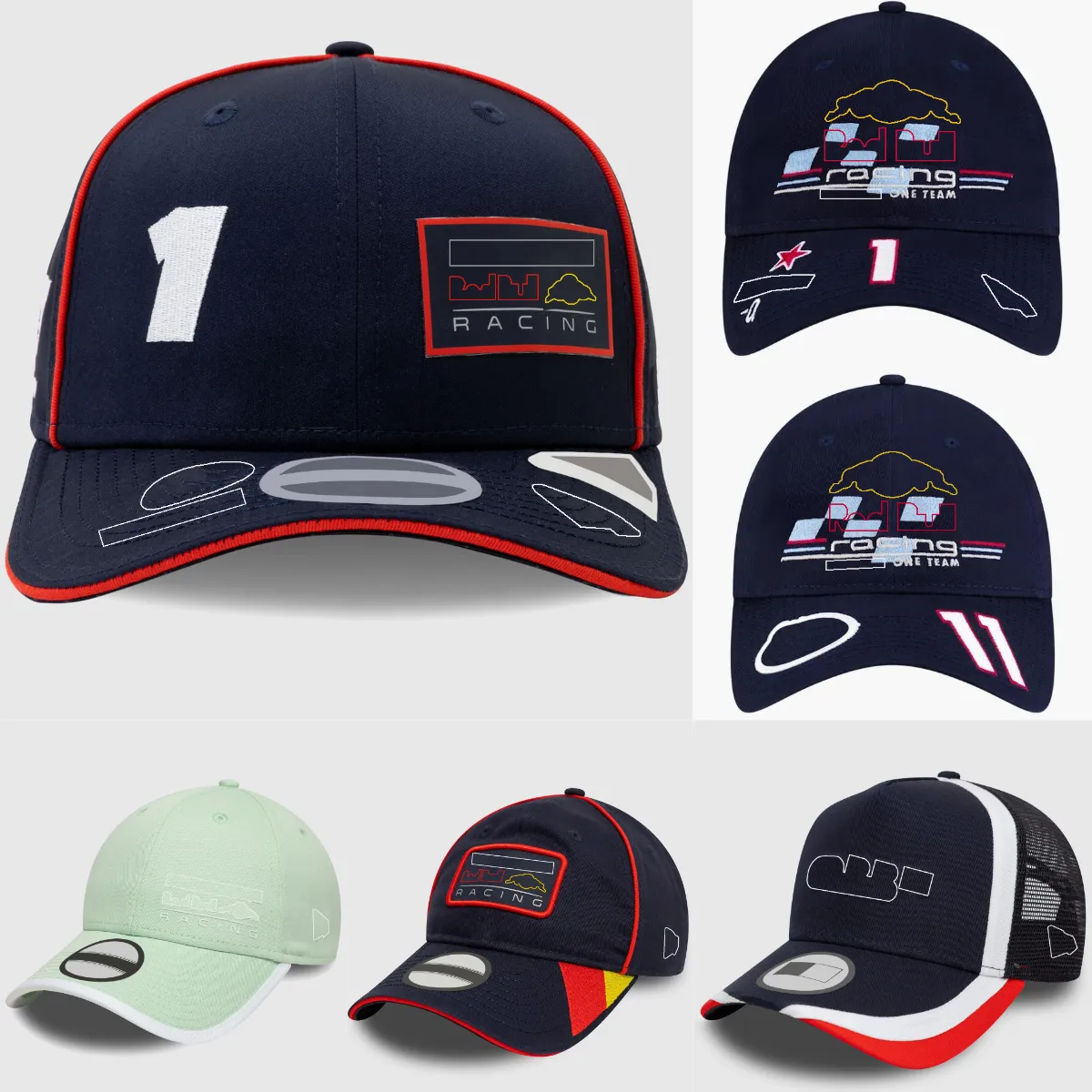 F1 Racing Caps Formula 1 Team Driver Baseball Hats... From F1racingcar ...