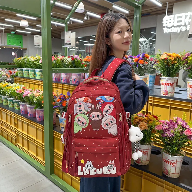 Kawaii Hunderucksack – Blau, Große Größe, Cartoon-Design, Für Reisen & Spaziergänge