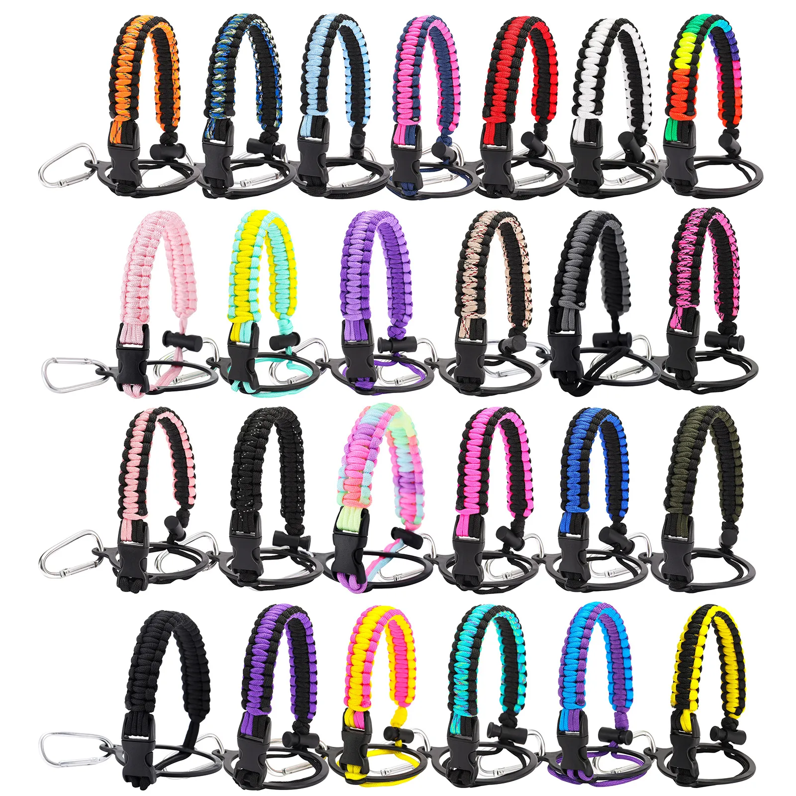 Cup Holder Using Rope Outdoor Paracord Cup Holder Rope Set 30oz Stainless Steel Beer Mug ...