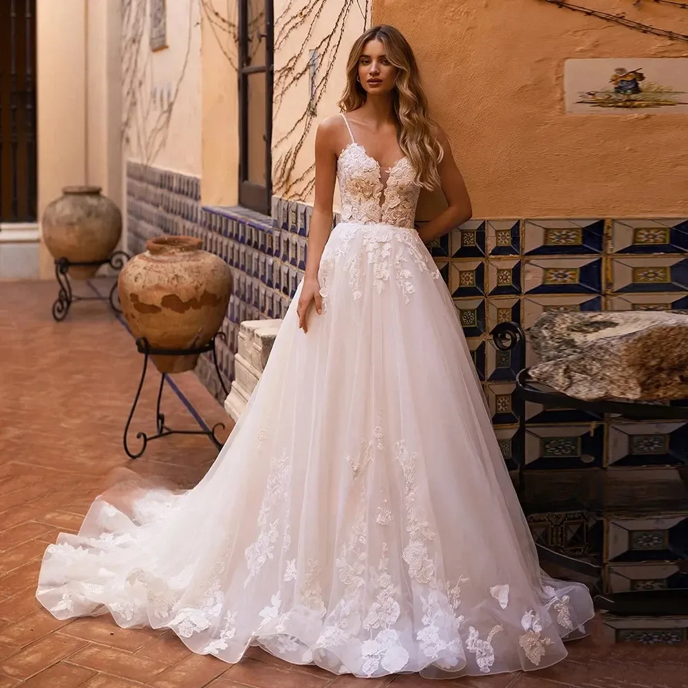 lace open back homecoming dress CAITLIN Sequin Lace Mermaid Prom Dress - Glamorous Elegance main image 0