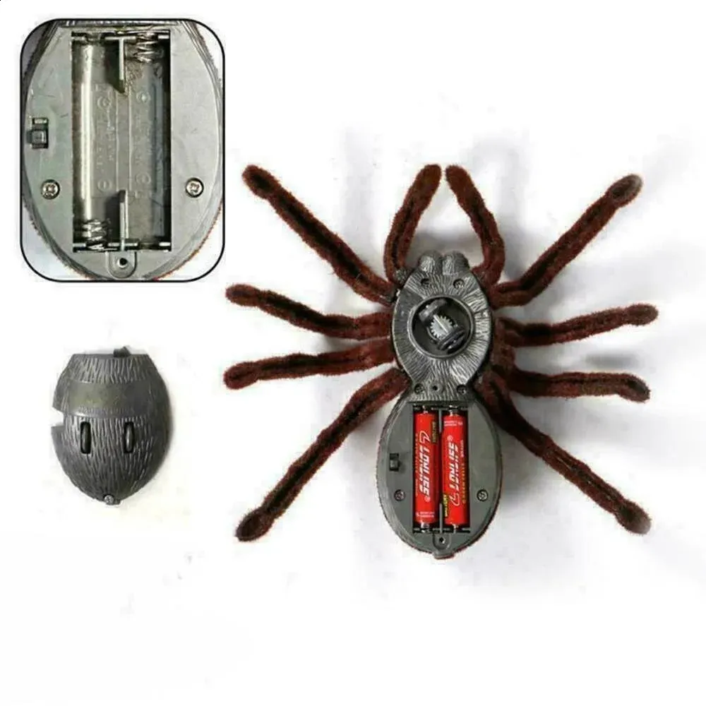 Stronrive Araignée Télécommandée, Tarentule Géante RC 4CH Télécommansans Fil Haute Simulation Jouets d'animaux Araignée avec Yeux Lumineux, pour Garçons Et Filles | Votre wishlist sur