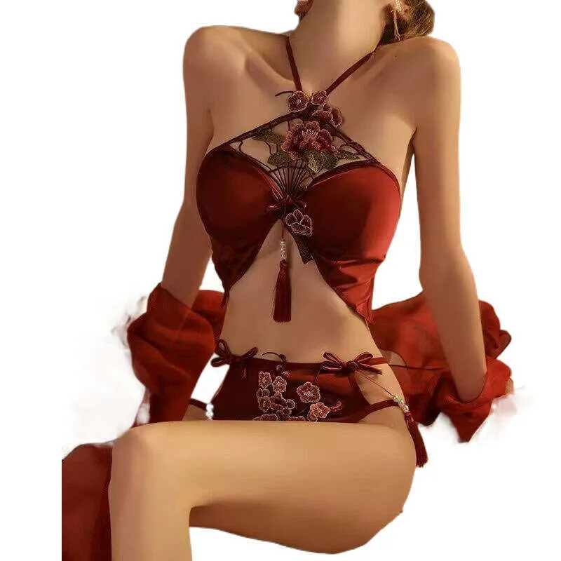 sexy lingerie high end Hot Seller Underwear Lace Bra High-End Sexy Lingerie Woman Grenadine Sexy  Pajamas Sexy Night for Honeymoon Women Sleepwear - Sexy Women Underwear,  Women Sexy Nightwear