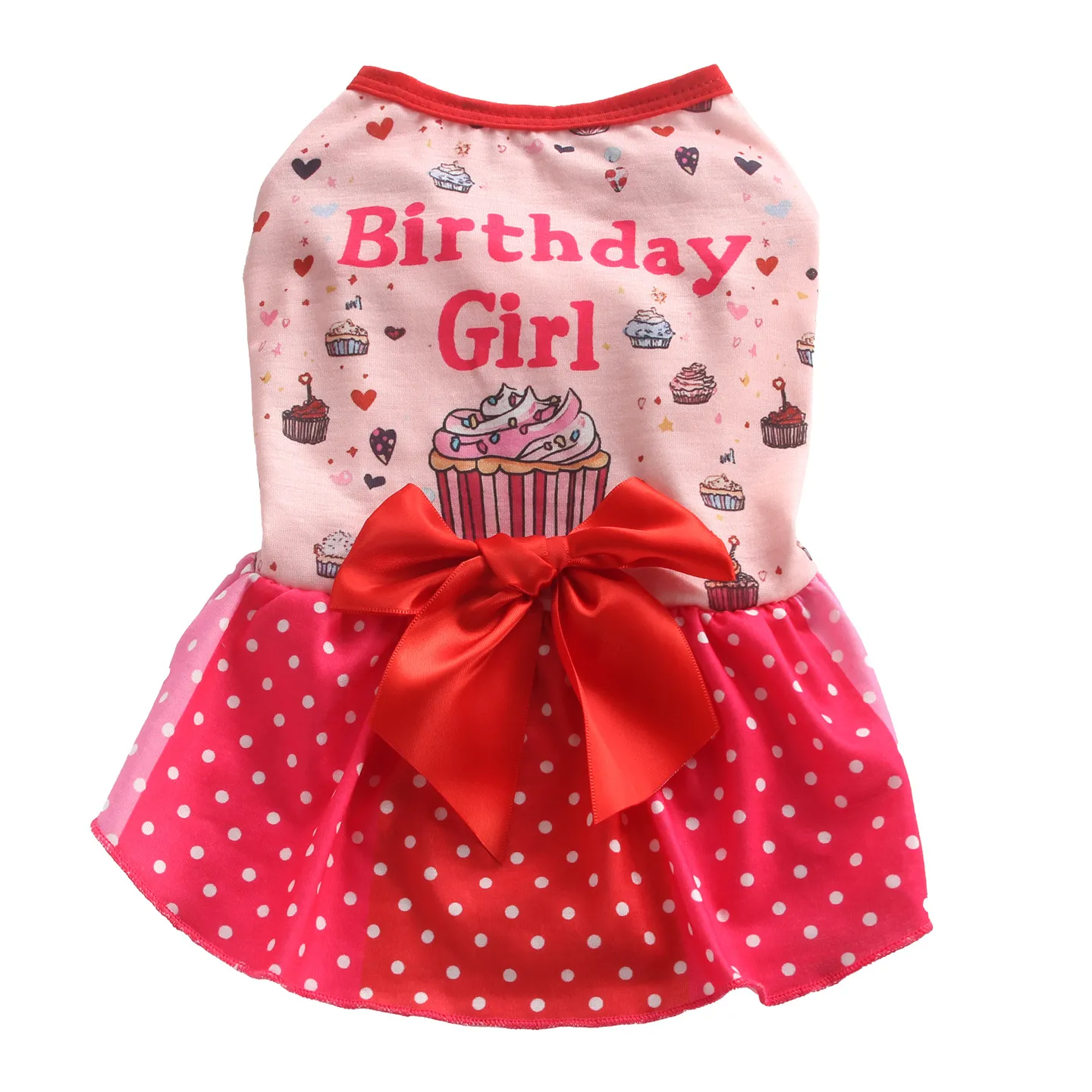 Happy Birthday Day Dog Birthday Dresses Pink Polka Dot Stripe Skirts For  Small Dogs Clothes Holiday Pet Outfits With Bowtie Party Puppy Cats Apparel  XS D96 From Fashionpet, $2.79 | DHgate.Com