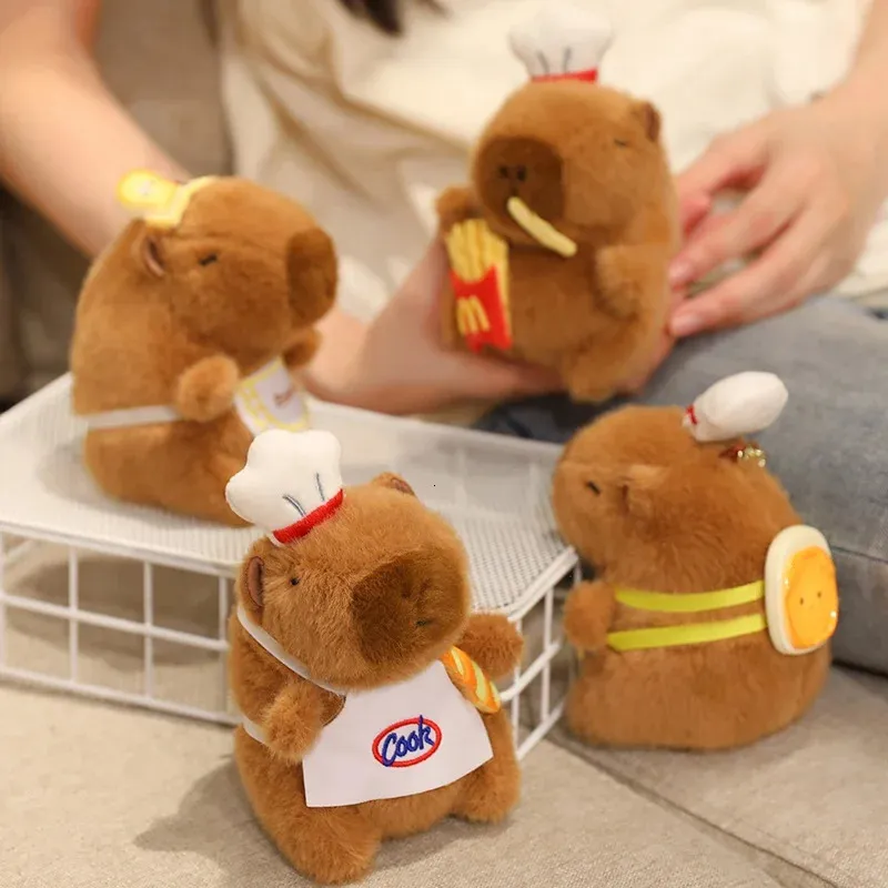 Portachiavi in ​​peluche Capibara, Portachiavi in ​​peluche Capibara - Portachiavi Ciondolo borsa realistico Portachiavi Capibara,Ciondoli Capibara