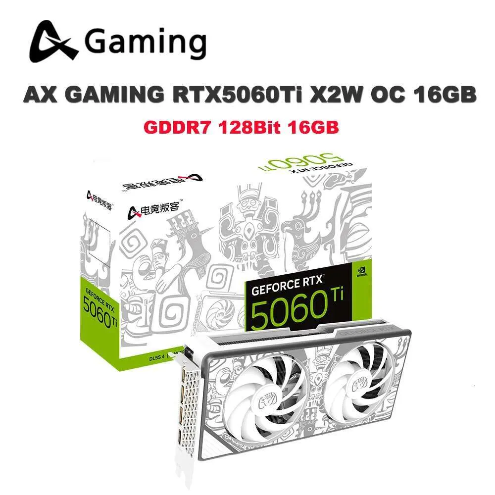 AX GAMING GeForce RTX 5060 Ti 16GB GDDR7 Graphics Card 128 Bit, 28Gbps ...