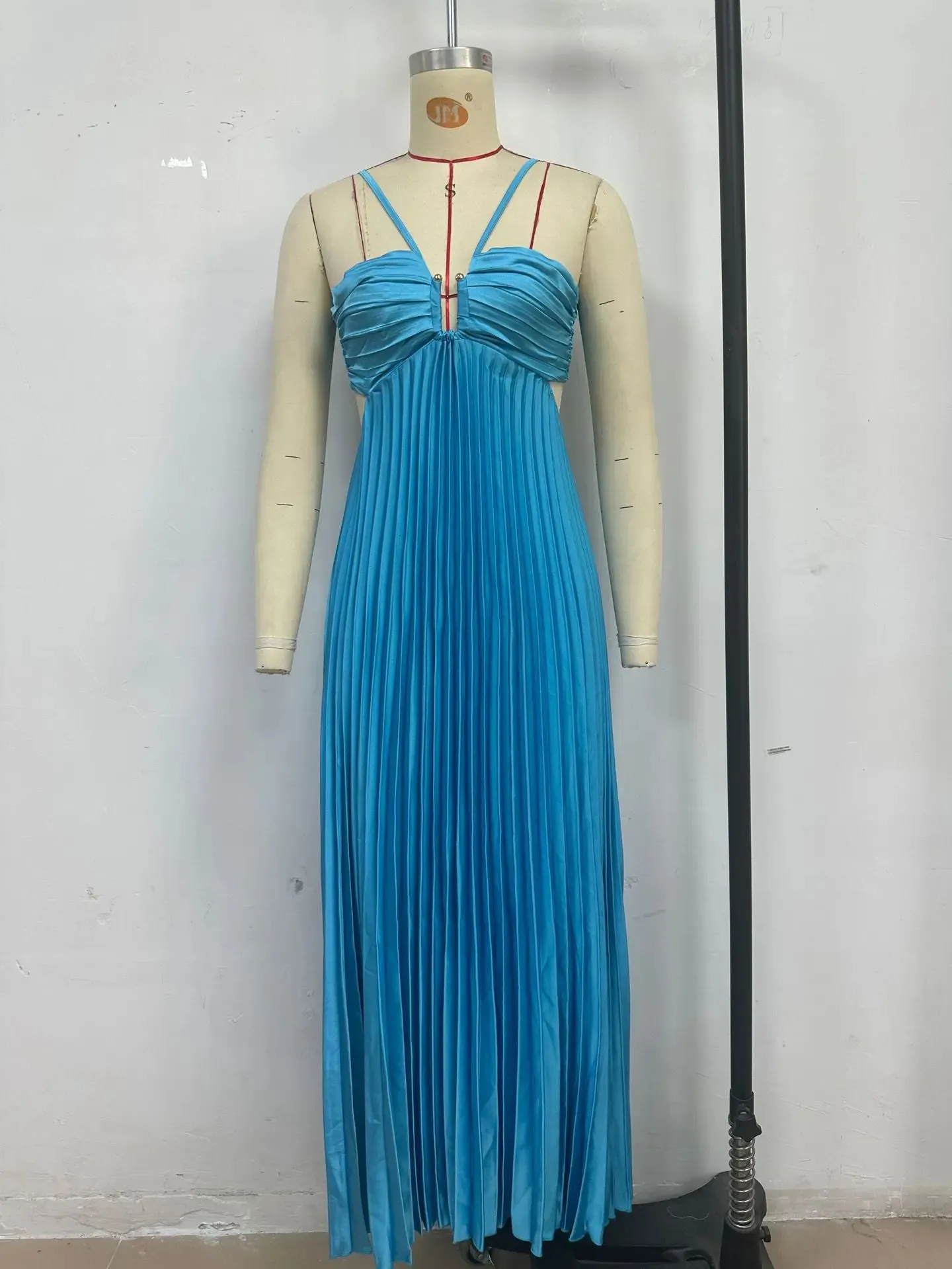 white ruched maxi dress Carolina White Ruched Cut-Out Maxi Dress