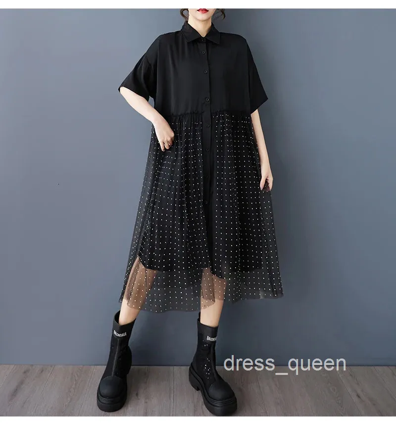 oversized mesh shirt dress Mesh T Shirt Dress In Black