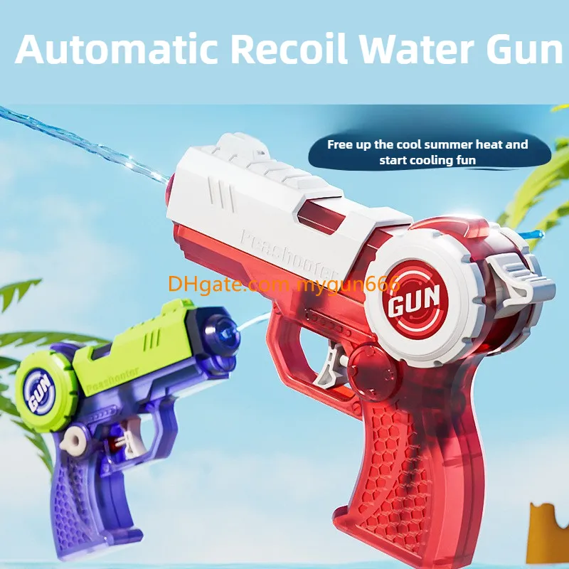 Bleu - Mini Pistolet À Eau Pour Enfants, 1 Pièce, Petit Pistolet De