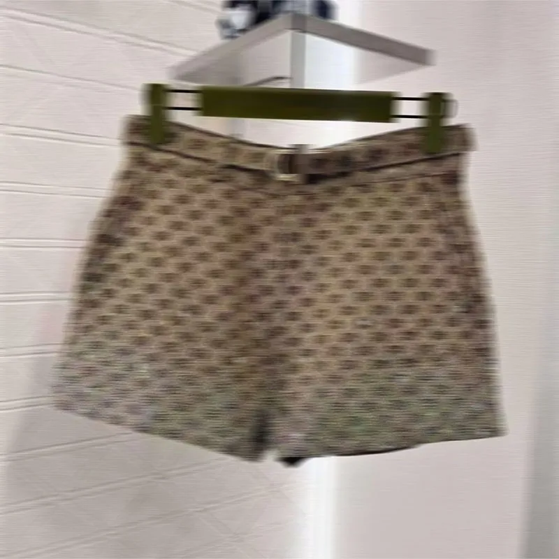 Designer Denim Skort Shorts Women's Animal Print Summer Skirt Shorts ...