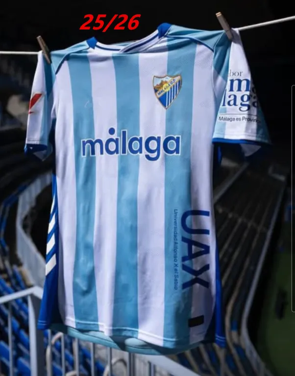 Save Big on Bulk Malaga Football Jersey Malaga Soccer Jersey 25/26 Away  Official Football Shirt For Men Adult Sizes Best Deals on DHgate