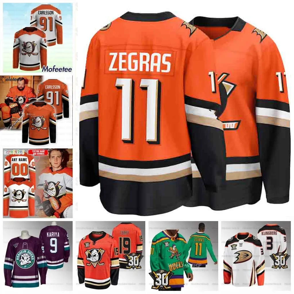 Orange Anaheim Ducks Jersey Reverse Retro Adidas Anaheim Ducks #46
