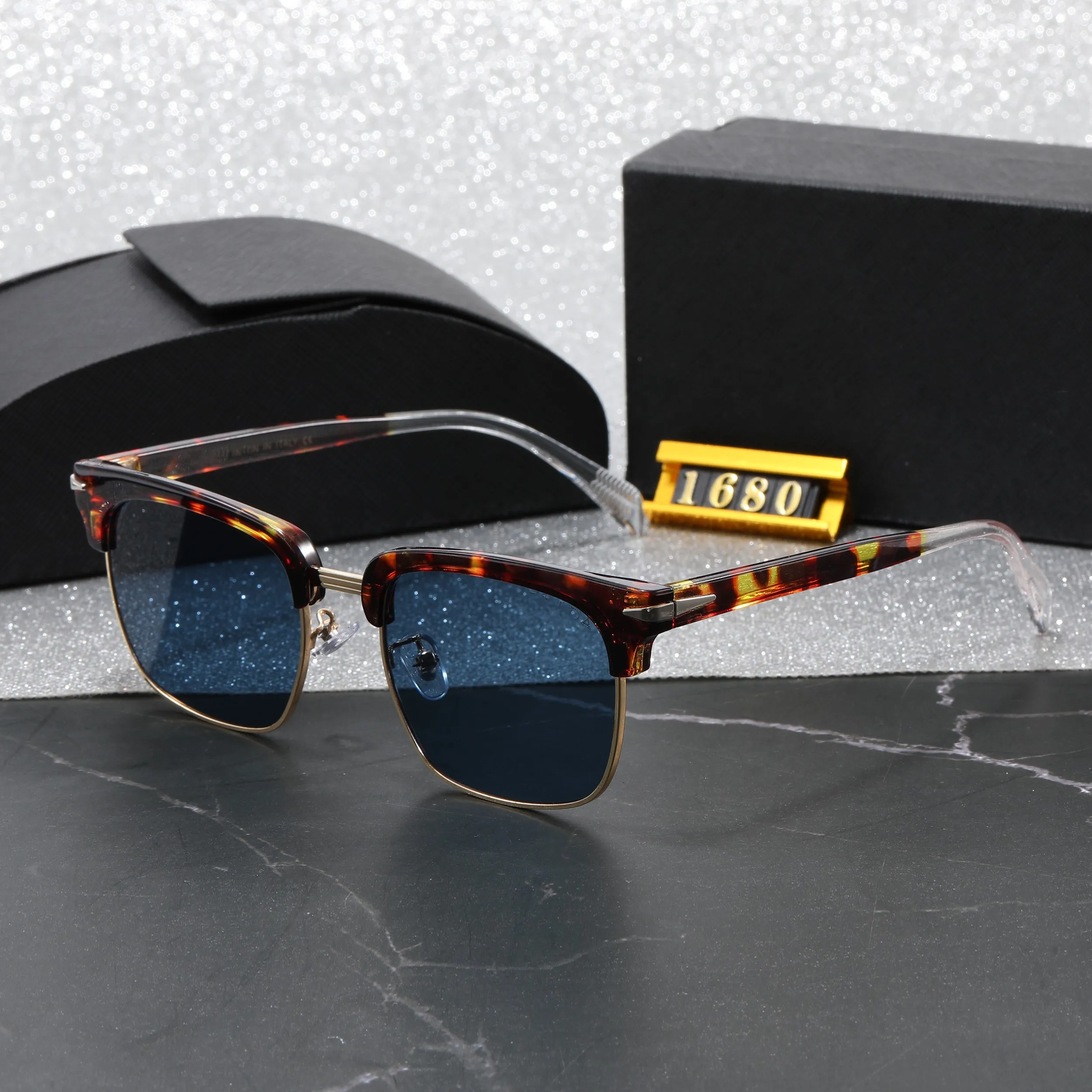 Vintage Square Metal Frame Polarized Sunglasses for Men Women Amazon.com: JIM HALO Square Aviator Sunglasses for Men Women  main image 3