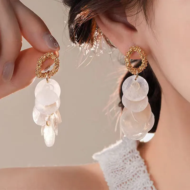 Orecchini Pendenti A Cuore In Argento 925 Con Nappa E Aghi – Gioielli Eleganti Per Donne E Ragazze, Regalo Perfetto - 5