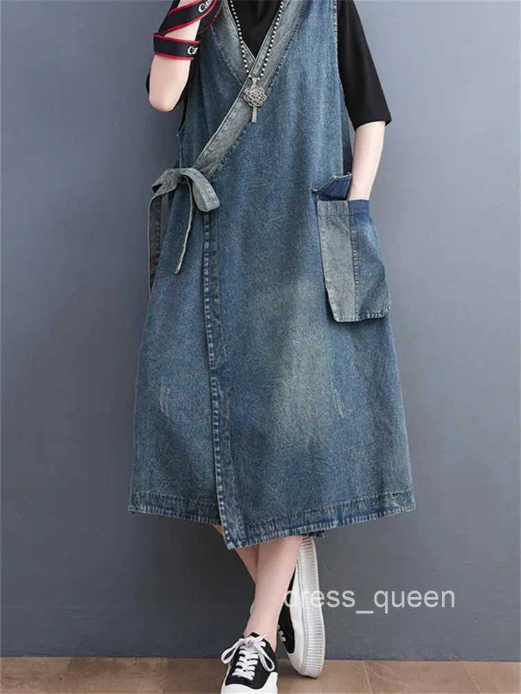 Save Big on Bulk Oversized Denim Dress Oversized Sleeveless Denim Dress  Casual Vintage Style Lace Up Vest For Summer Fashion | Best Deals on DHgate Oversized Sleeveless Denim Dress Casual Vintage Style Lace Up Vest For  Summer Fashion From Dress_queen, $33.4 | DHgate.Com