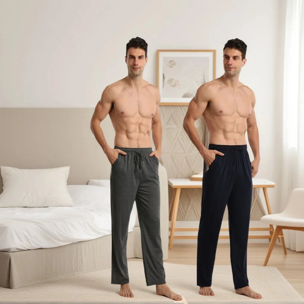 Pigiama Seta SHEIN EverLounge Set Pigiama Uomo Composto Da Top E Pantaloni In Pigiama Seta Uomo - Foto 7