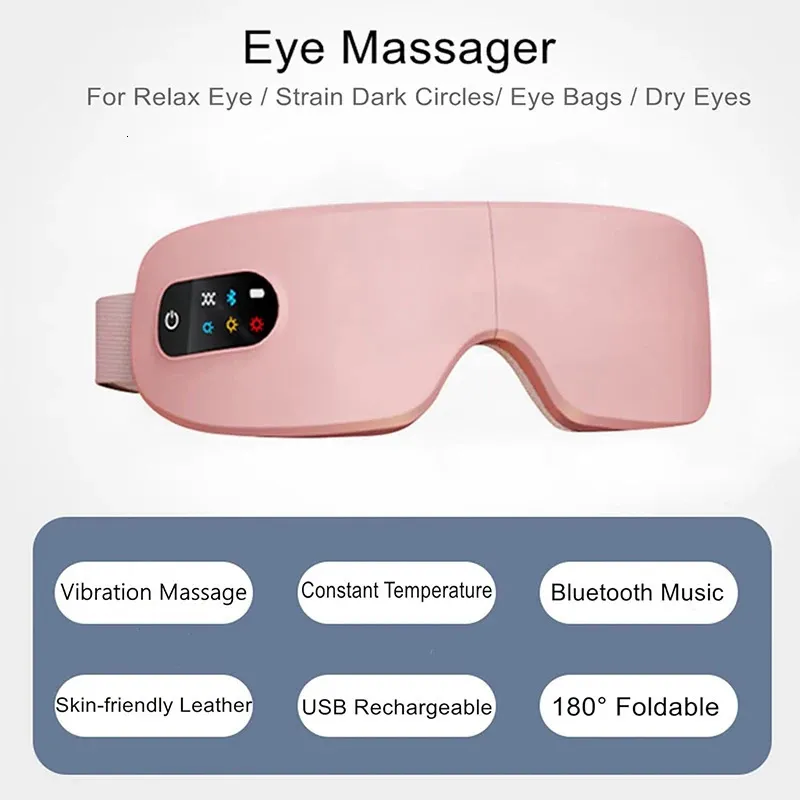 4D Eye Massager Smart Airbag Vibration Compress Bluetooth Eye Massage  Glasses For Fatigue Relief And Eye Care Health From Mang07, $44.38 |  DHgate.Com
