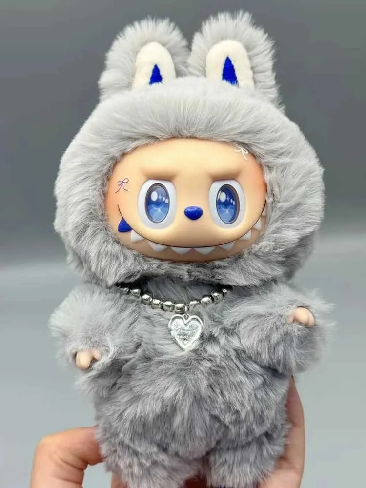 Labubu The Monster Grey And Blue Series Vinyl Plush Blind Box