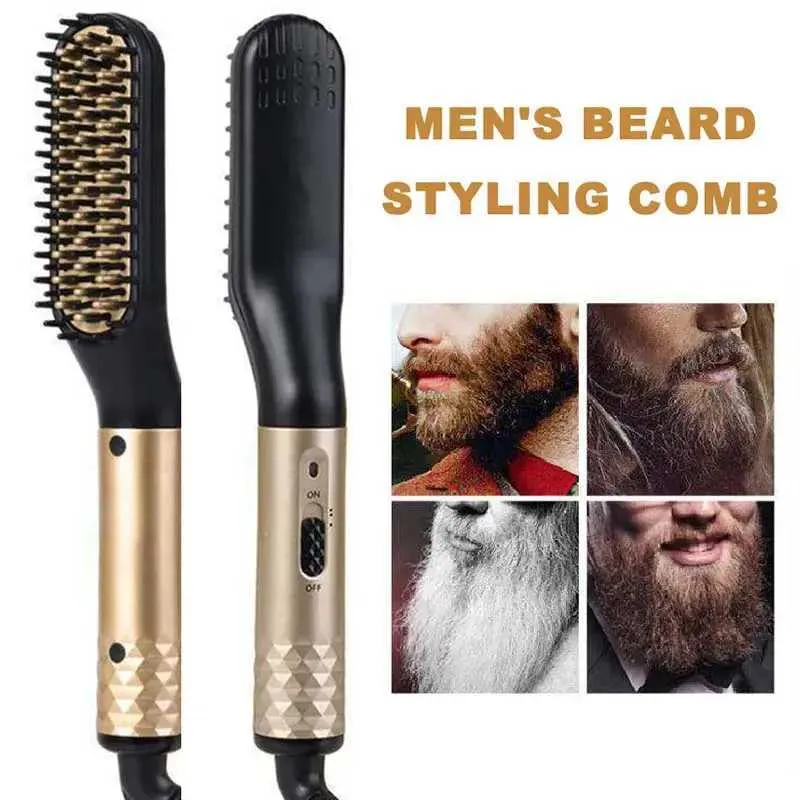 Beard Brush Peine Barba Alisador Cepillo Alisador De Barba