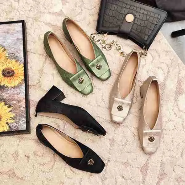 hot Free Shipping Designer Sandals For Woman Trainers New Style Vintage Chunky Heel Casual Dress Sliders_voghion.com