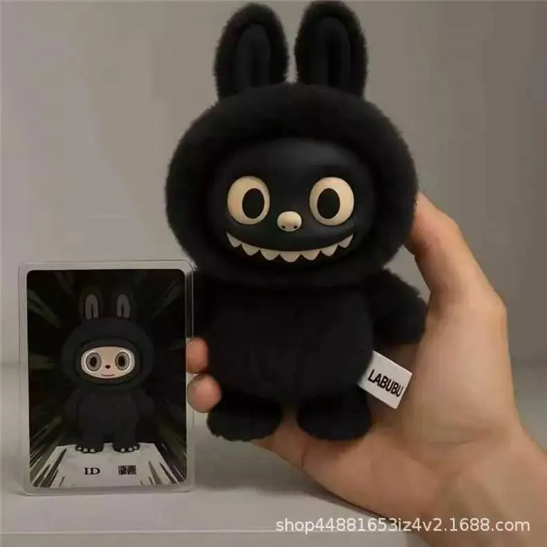 15cm New Africa Labubu Plush Doll Labubu Blind Box Black Doll
