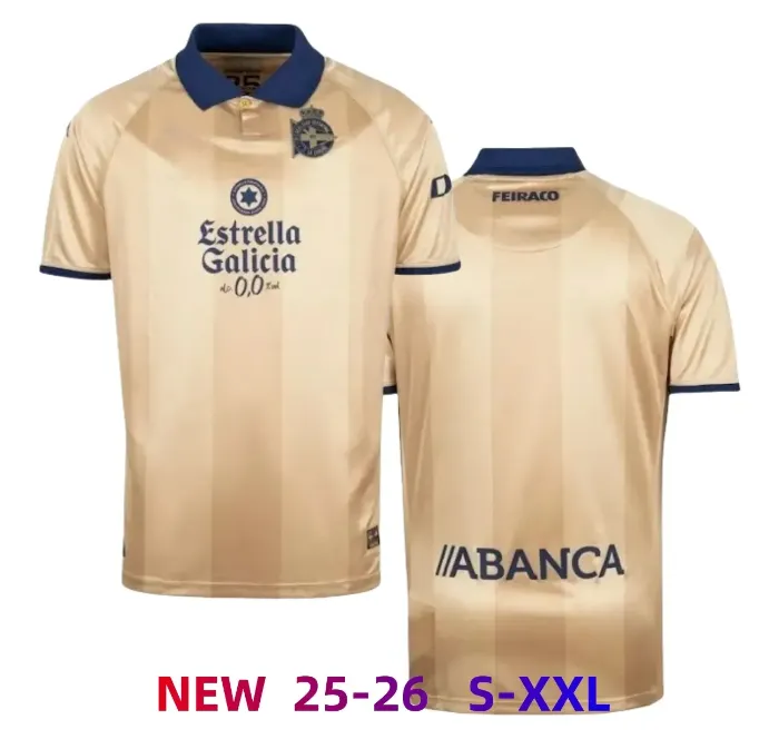 25 26 Deportivo La Coruna 25th Anniversary Gold Kit From 12,4