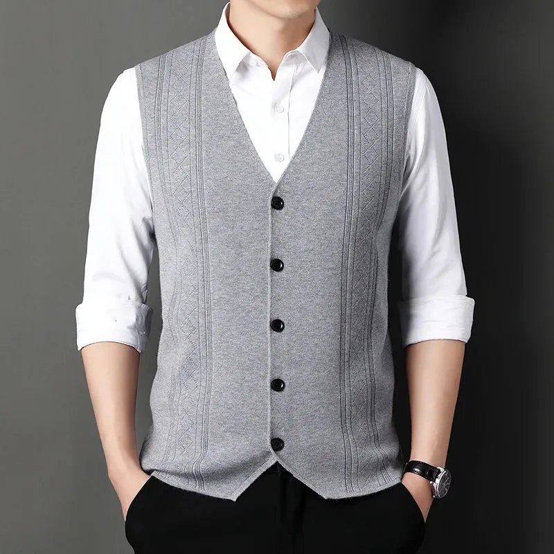 Save Big on Bulk Mens Pullover Sweater Vest 2024 Sweaters Vest For Men  Fashion Sweater Casual Style Knitted Single Breasted Cardigan Clothing  Pullover