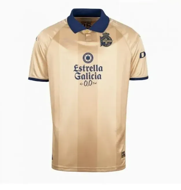 25 26 Deportivo La Coruna 25th Anniversary Gold Kit From 12,09