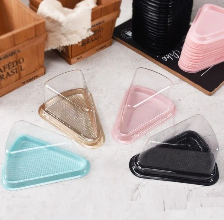 10 Scatole Trasparenti Per Torte Da 10 Cm – 14x14x12 Cm, Con Finestra, In PET, Per Dessert, Feste E Matrimoni