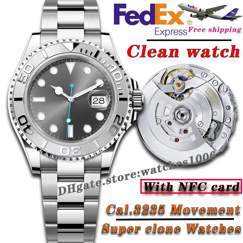 Reloj De Fábrica Limpia Para Hombres Reloj Yates De Lujo Reloj CAL