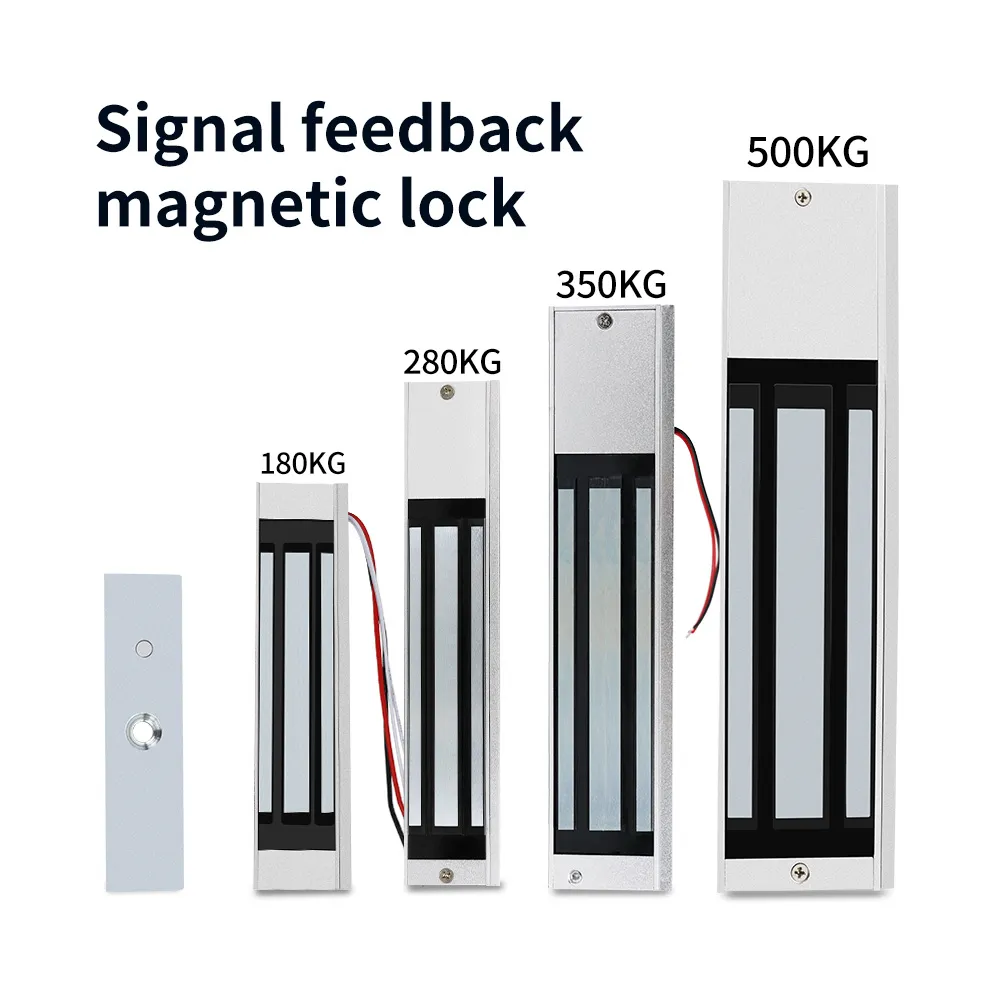280kg Signal Feedback Magnetic Lock, 12V Security Intelligent ...