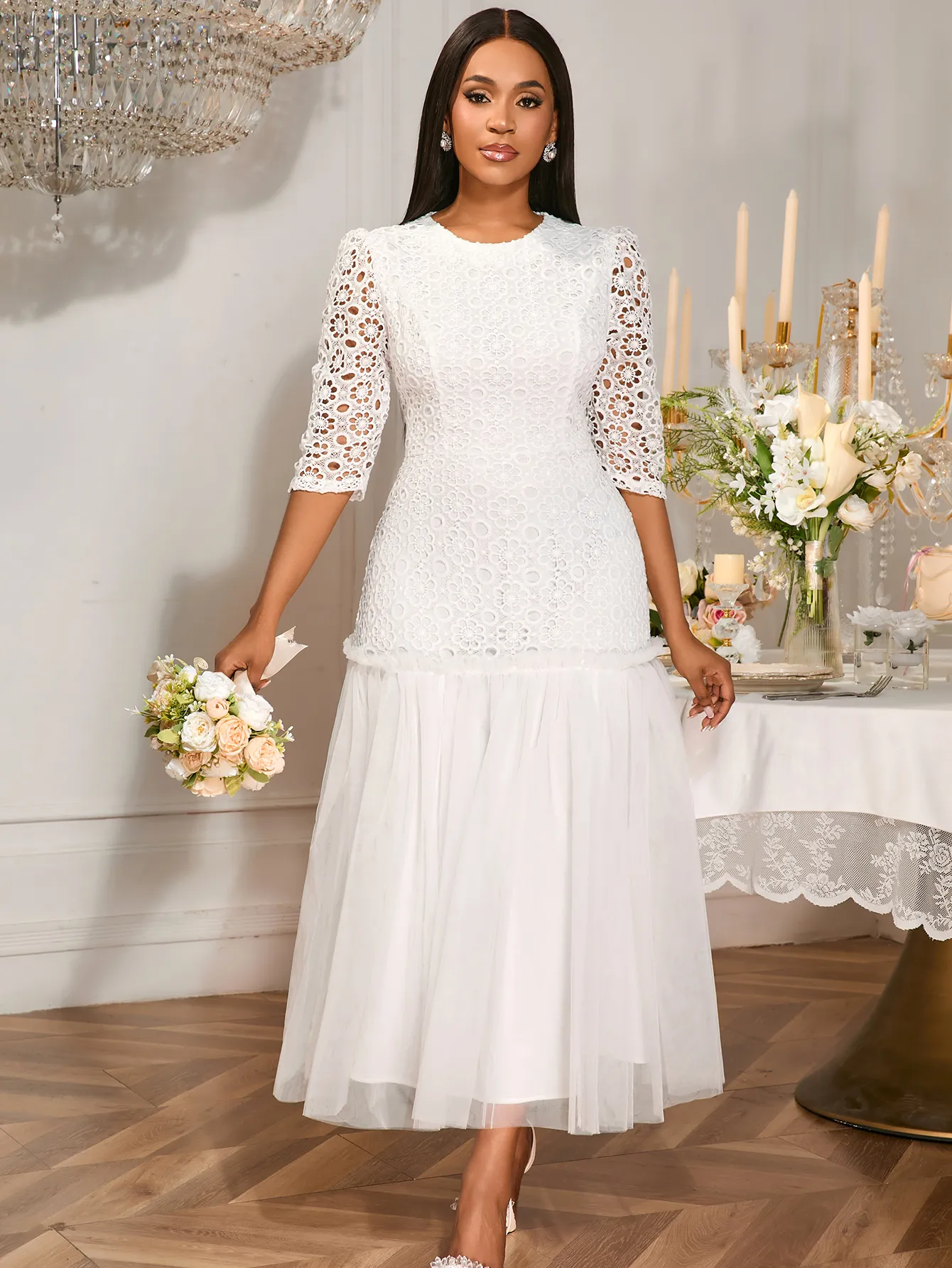 Simple Full Figure White Dress White Plus Size Sheath Mini Short