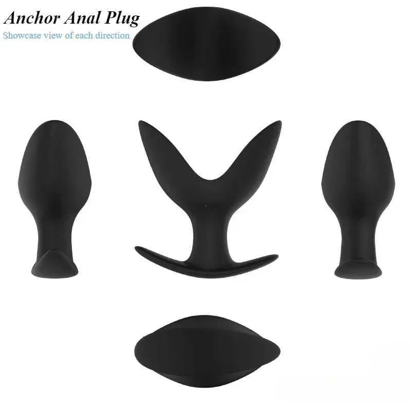 Anchor Flared But Butt Plug Dilator Silicone Anal Sex... From 1,55  |  DHgate