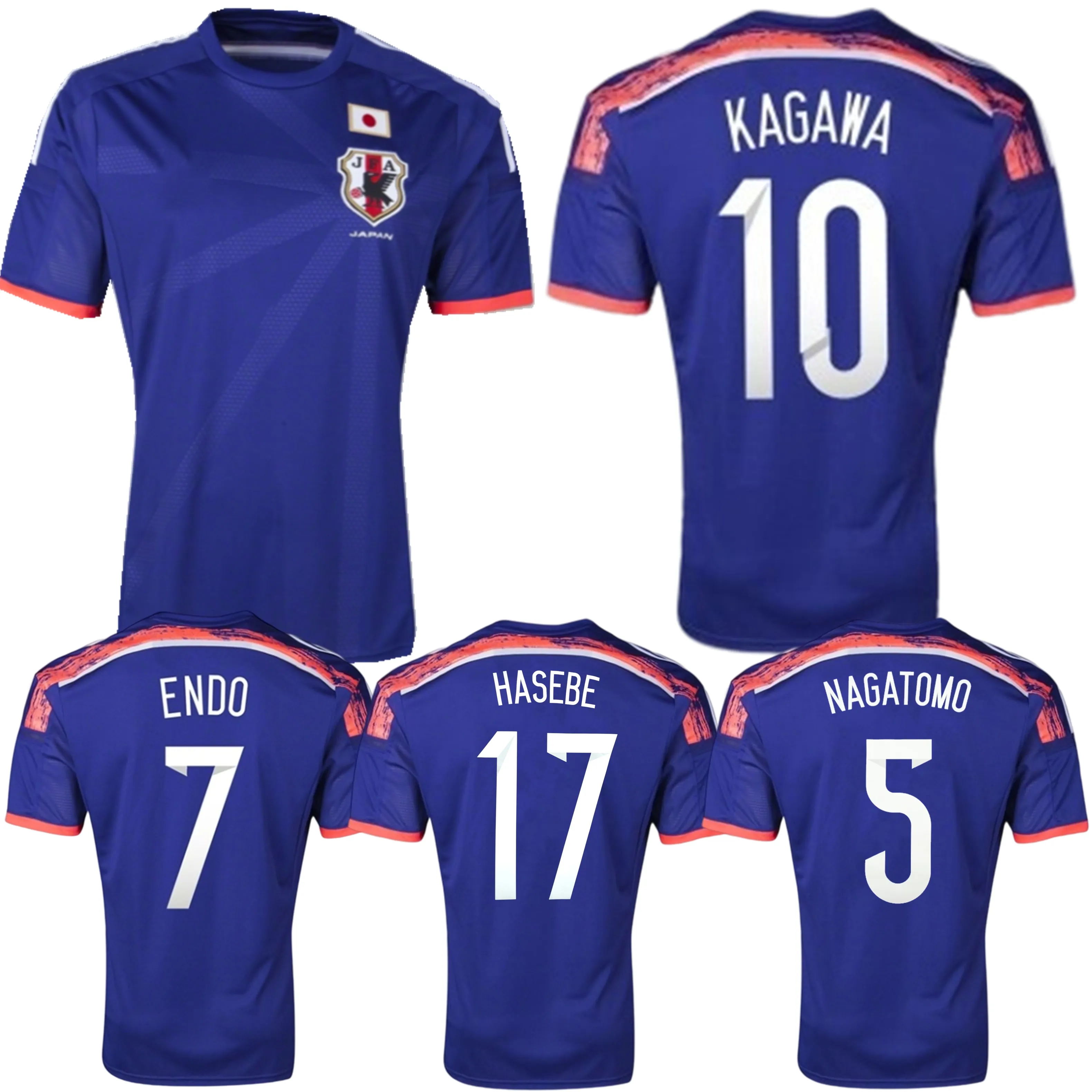 14-15 JAPAN national team HASEBE 17番 M Japan World Cup 2014 Team