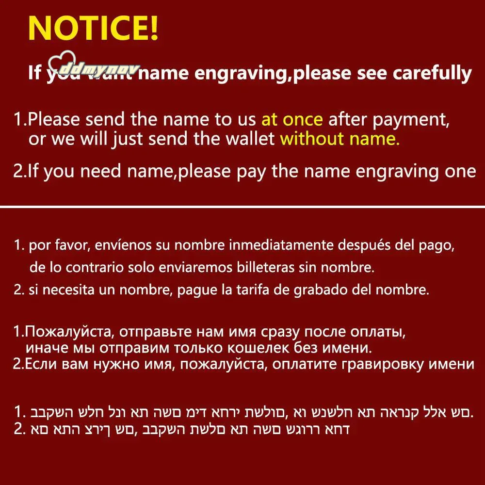 ✓ DHgate 지퍼 코인 포켓 및 사진 홀더가있는 대용량 남성 지갑 개인 조각 옵션 사용 가능 | 신상품 지갑
