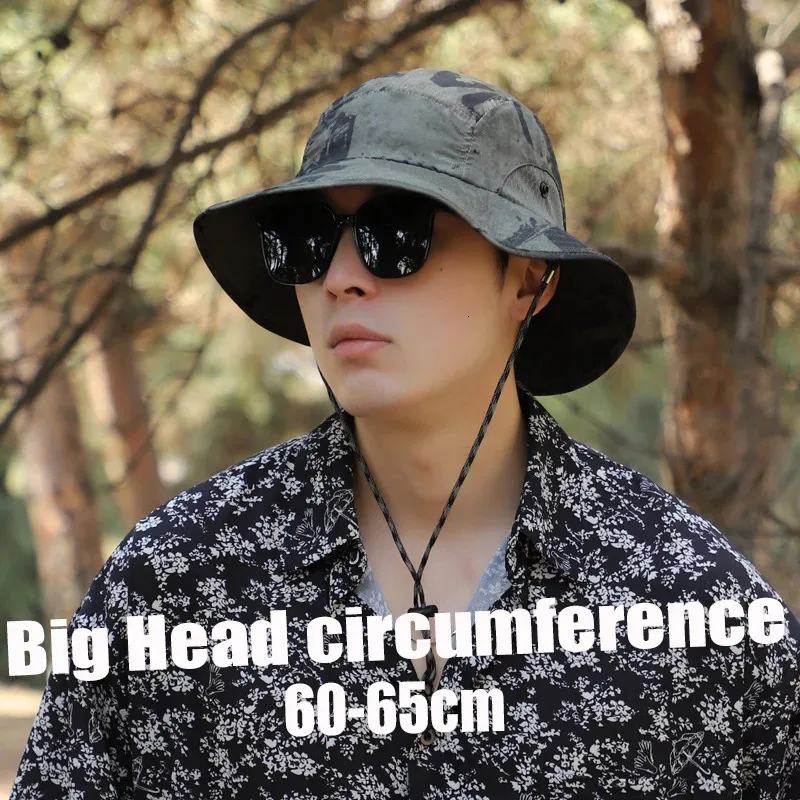 Chapeau De Randonnée Homme Extérieur Chapeau De Soleil UPF50+ Pliable - Chapeau Pêcheur Imperméable Homme Femme | SSKHE Protection UV