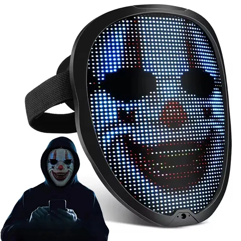 Led Programable Mask Bluetooth Programmable Bluetooth LED Led Smart Mask With App... From Keng10, $61. ...