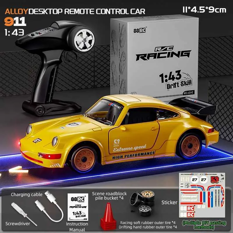 1:16 Nuova Auto Telecomandata A Quattro Ruote Motrici A Mezza Scala 4x4 Drive 30 Km/h Drift Ad Alta Velocà 2.4G CVT RC Car Toy Boy Toy Gift - Foto 11