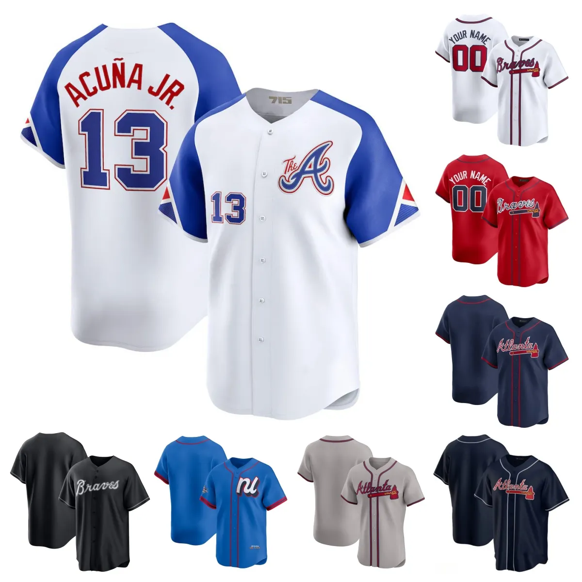 Baseball Team Jersey: Fan Apparel for Men, Women, and Youth Available in  Multiple Player Styles