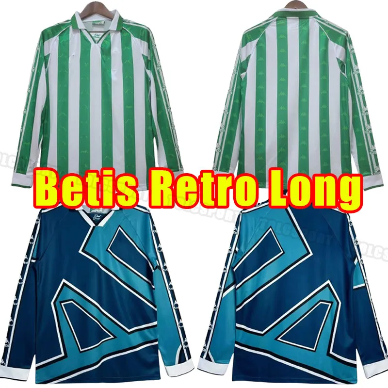 Ahorra a lo Grande en Compras al por Mayor de Real Betis Retro Jersey  Camiseta De Fútbol Retro De Manga Larga Betis Betis Retro Real Football  Alfonso