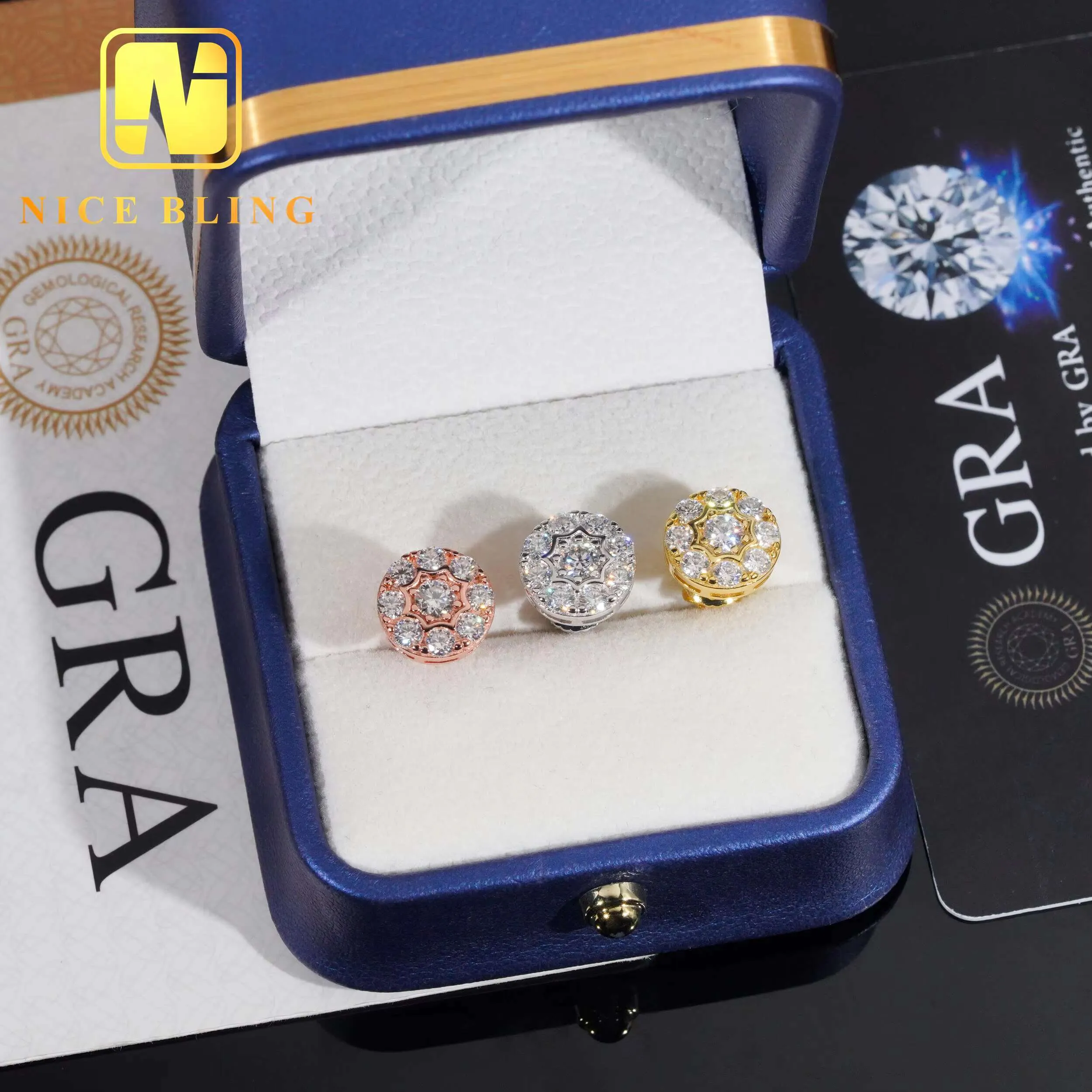 Pendientes Chapa Circular Plata/Oro, Fabricados En Plata 1ª Ley